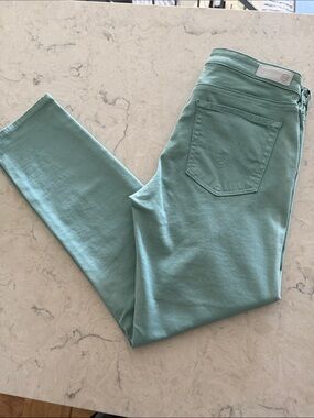 New! AG Jeans Green The Primo Crop Pants